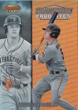 2020 Topps Bowman's Best 2000 Franchise Favorites PATRICK BAILEY #FFA-PB Giants