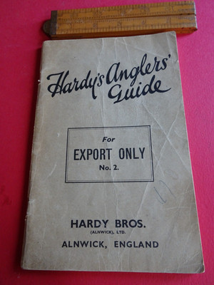 EIN SELTENER EXPORT ONLY NR.2 VINTAGE WINTERHARTER ANGLERS GUIDE KATALOG