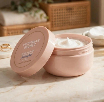 Victoria's Secret Feel Comfort Body Scrub Vanilla Orchid Sandalwood 7.6 oz