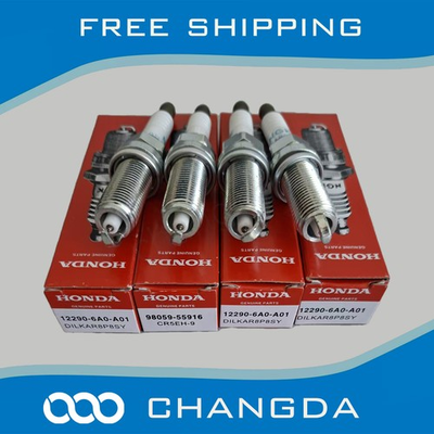 #ad 4X Genuine NGK 12290 6A0 A01 Spark Plug DILKAR8P8SY For Honda Civic CR V 92411 $35.99