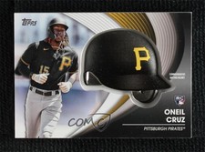 2022 Update Commemorative Batting Helmet Manufactured Relics Oneil Cruz 5h8