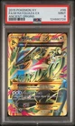 2015 POKEMON XY ANCIENT ORIGINS #98 FULL ART/M RAYQUAZA EX PSA 9