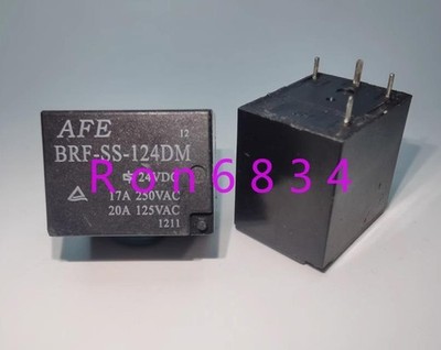 5pcs used AFE BRF-SS-124DM relay 17A250VAC *cc