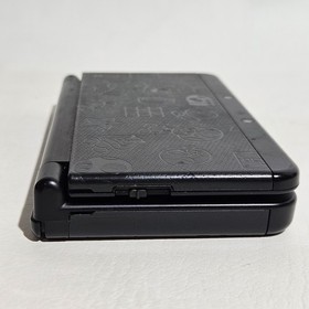 Nintendo "New" 3DS Super Mario Black Friday Edition Console System Tested Works