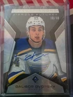 Dalibor Dvorsky  /10 Rookie Auto Black Diamond Futures SSP Blues RC