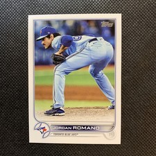2022 Topps Series 2 Jordan Romano #391 Toronto Blue Jays
