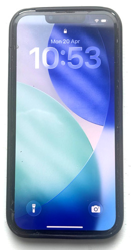 iPhone 13 Pro Max 128GB Schwarz Entsperrt | 75% Akku | Kamera beschädigt