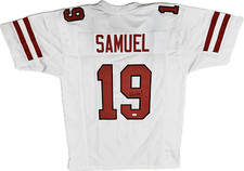 Deebo Samuel San Francisco Signed Custom White Football Jersey (PIA)