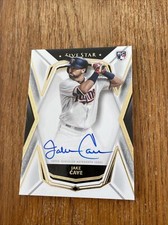 Jake Cave 2019 Five Star Rookie Auto Card #FSA-JC RARE SP INSERT Minnesota Twins