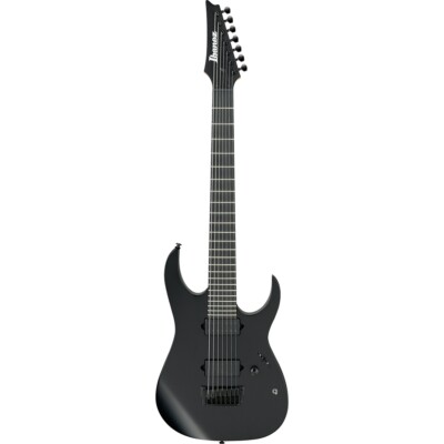 Ibanez エレキギター 黒　ブラック Ibanez RGIXL7BKF RG Iron Label Guitar, Ebony Fretboard
