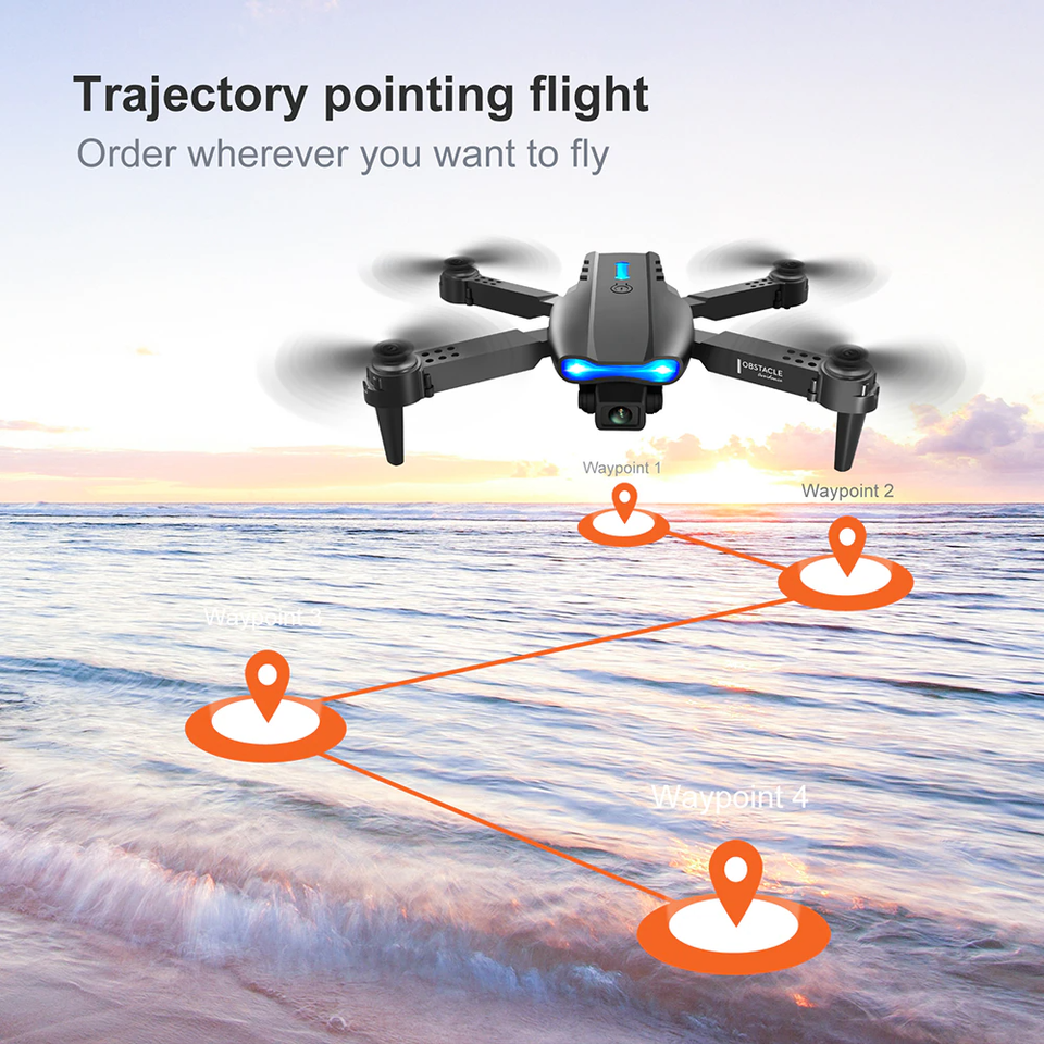 Drone X Pro Quadcopter 2026 5G 4K GPS HD Dual Camera WiFi FPV Foldable ...