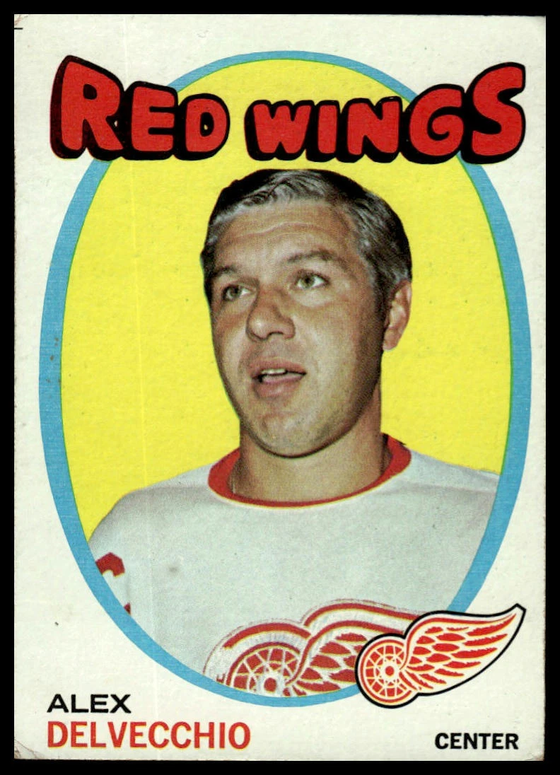 1971-72 Topps #37 Alex Delvecchio