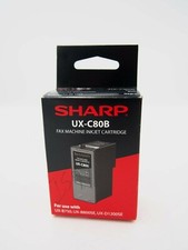GENUINE SHARP UX-C80B BLACK FAX MACHINE INKJE...