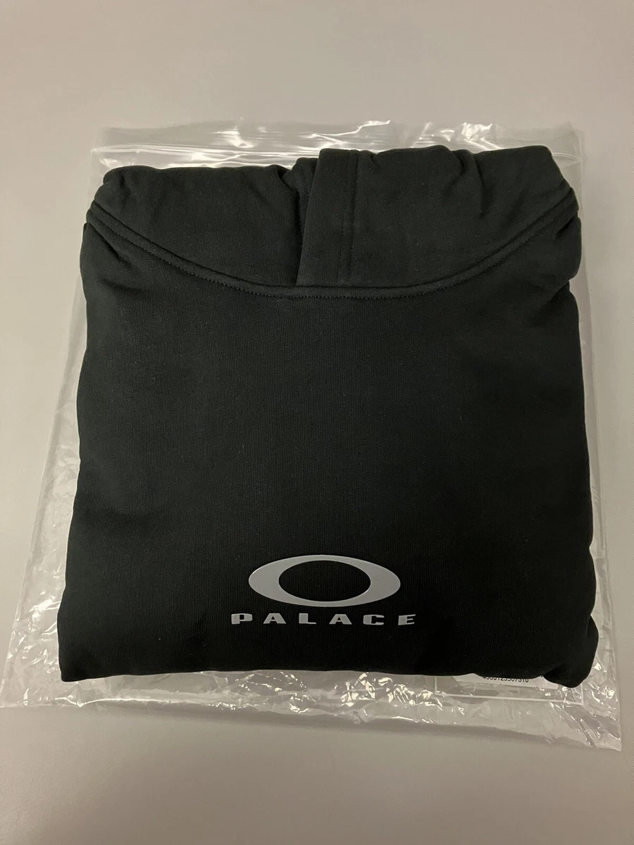 PALACE SKATEBOARDS OAKLEY HOOD BLACK SIZE SMALL SUMMER 2023
