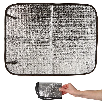 OUTDOOR Alu Sitzkissen - Thermo Kissen Sitzunterlage Stadion Camping Angeln Jagd