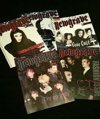 Newgrave 5 Magazines Goth Deathrock LAM Dir en Grey | eBay