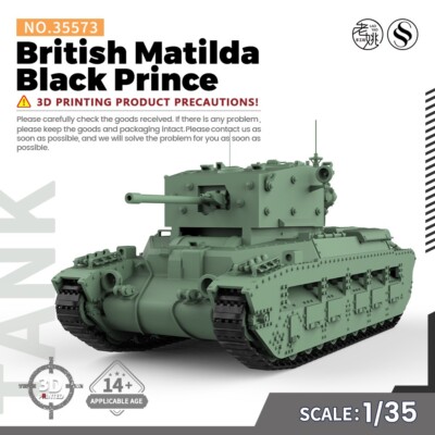 35573 V1.9 1/35 Military Model Kit British Matilda Black Prince