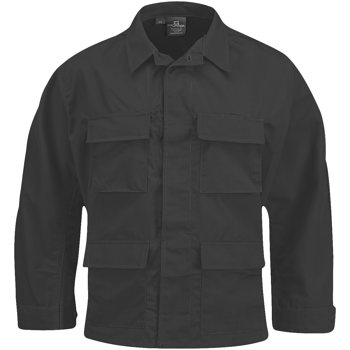 Propper Hombre BDU Capa Combate Táctico Ripstop Policía Patrulla Uniforme Negro