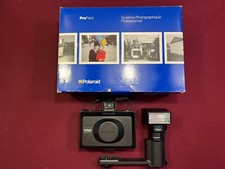 Vintage POLAROID PRO PACK Instant Camera W/ Detachable ProFlash  Neck Strap