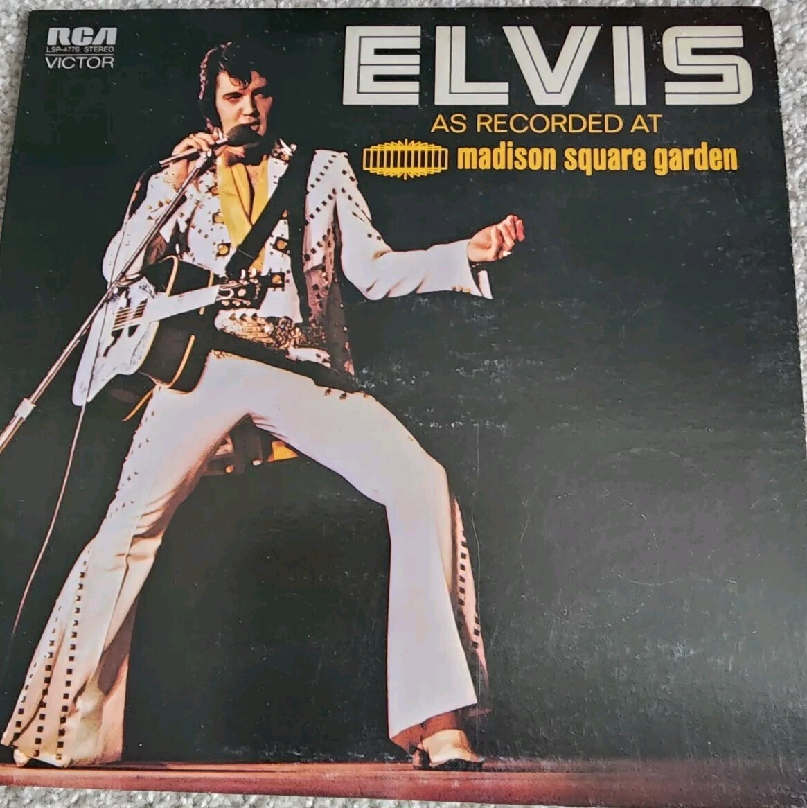Elvis presley at Madison Square Garden vinyl