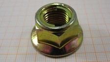 Mutter M14x1,5 Achsmutter selbstsichernd YAMAHA Motorrad Hinterrad - Gold