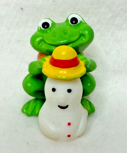 FIGURINE JOUET FERRERO KINDER SURPRISE TOY FROG GRENOUILLE CRAPI