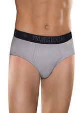 Men's Fruit Of The Loom Breathable Micro-Mesh Briefs - 4 Pack Assorted Colors 