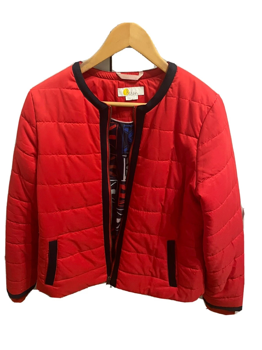 Boden red clearance jacket