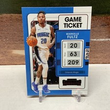 MARKELLE FULTZ 2021-22 Panini Contenders Game Ticket 17 Red