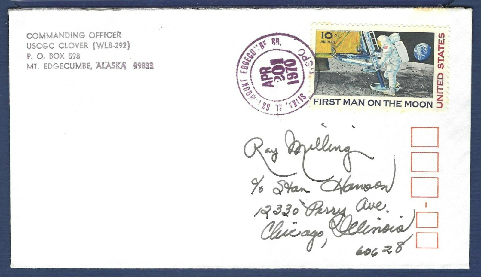 USCGC CLOVER Coast Guard Cutter Naval Cover eBay