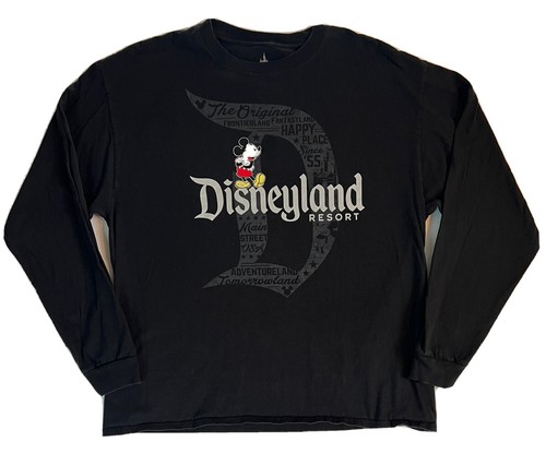 XL Disneyland Resort Black Mickey Mouse 