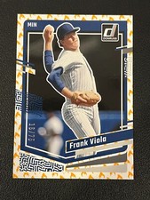Frank Viola 2023 Donruss Baseball On Fire Flame Parallel /75 Twins 171