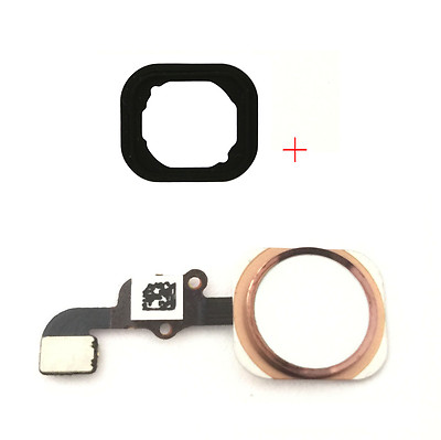 iPhone 6s Homebutton weiß rose gold Flex Kabel Flexkabel Home Taste Halterung