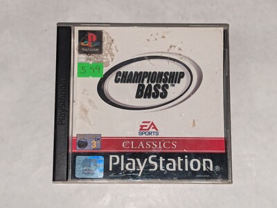 Championship Bass (Sony PlayStation 1, 2000) Ps1 mit Handbuch sehr guter Zustand