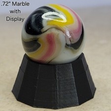 Glass Marble With Display Included lot 5465 West Coasters Run