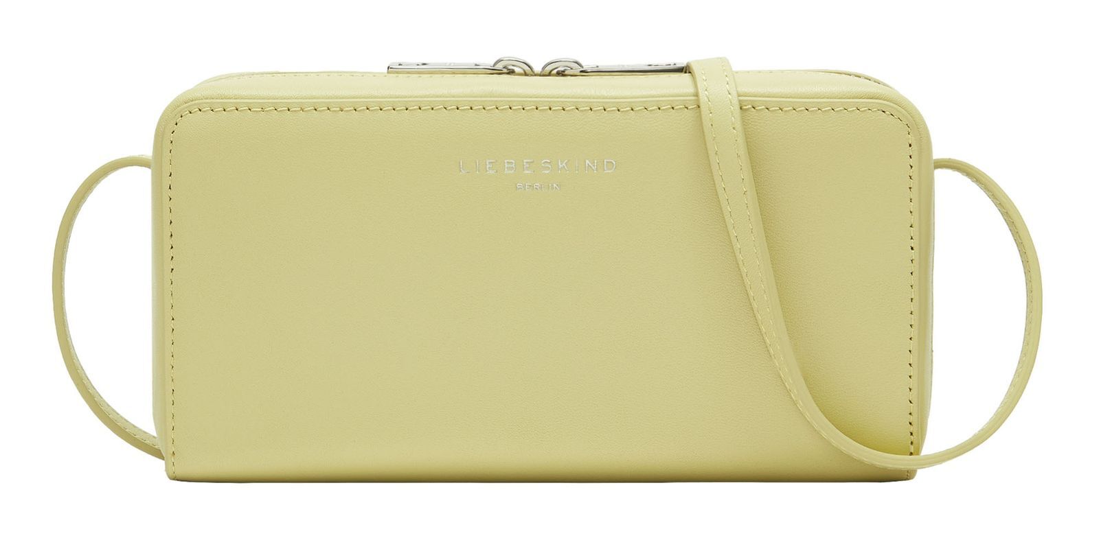 LIEBESKIND BERLIN Lou Calf Optic Crossbody Light Mimosa