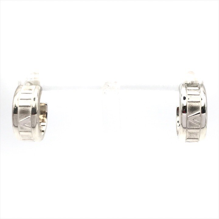 Tiffany&Co. Atlas Earrings Women's Accessories Silver k3508