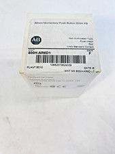 FACTORY SEALED Allen Bradley 800H- AR6D1 RED 30mm Momentary Push Button 800H PB