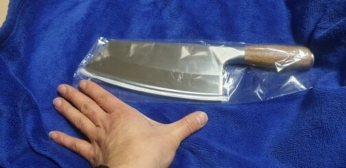 Super Sharp 7 Inch Chinese Kitchen Knives Meat Fish Vegetables Slicing Knife