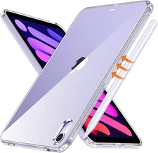 For iPad Mini 6 (2021) 6th Generation 8.3" Non-Yellowing Ultra-Thin Cover, Clear