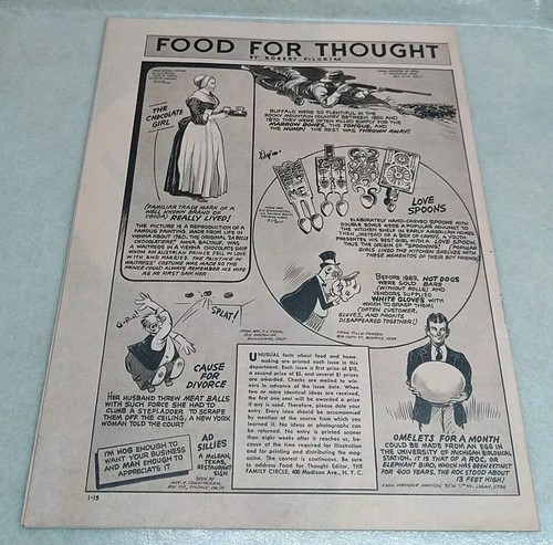 VTG The Family Circle Magazine January 19 1940 Olivia de Havilland No Label - Picture 2 of 3