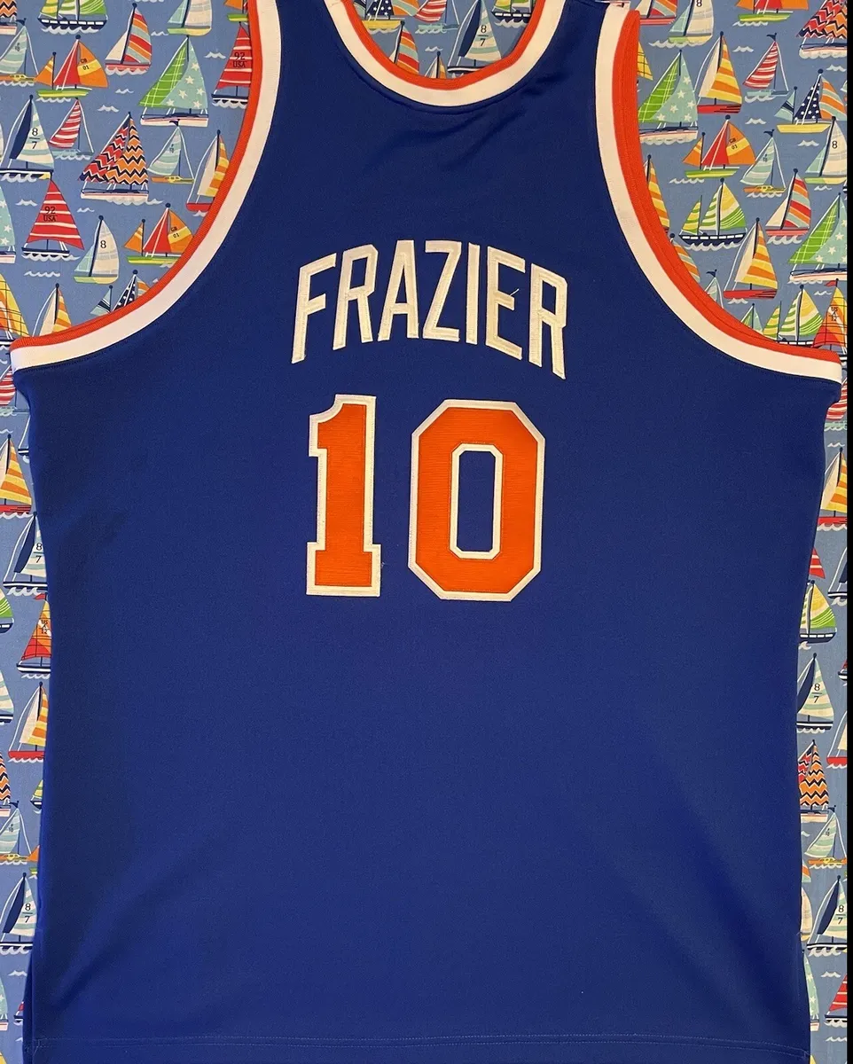 Authentic Mitchell & Ness NBA New York Knicks Walt Frazier Basketball Jersey