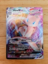 Mew Vmax 114/264 Fusion Strike NM Full Art Ultra Rare Pokemon Card
