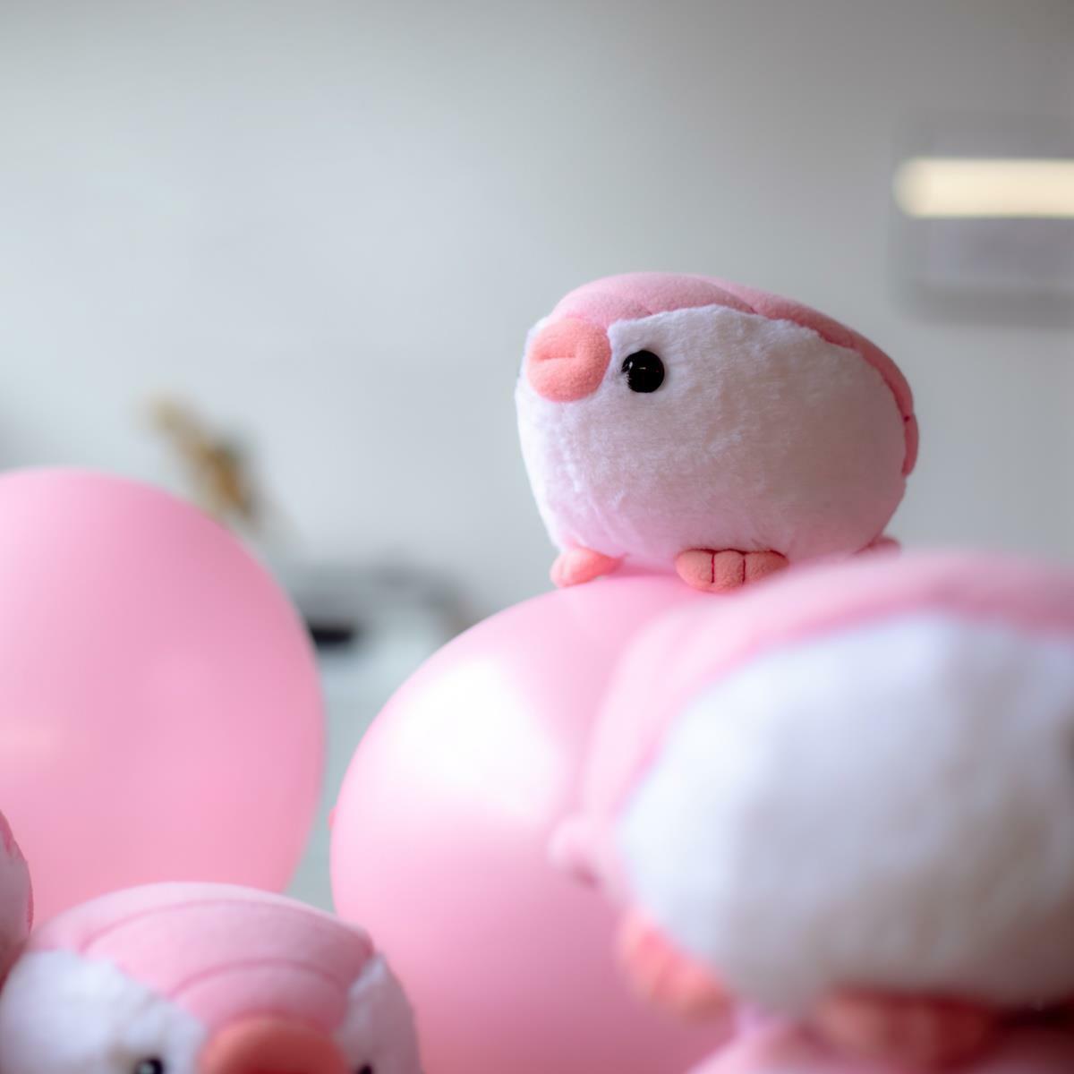 pink fairy armadillo plush