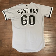 Hector Santiago SIGNED JERSEY autograph White Sox #60