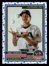 James Tronstein 2023 Panini USA Stars & Stripes Prizm Card #39 USA