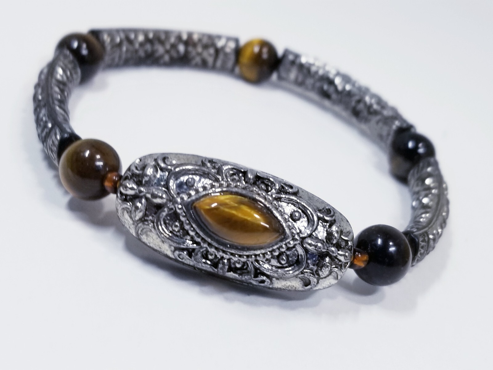 canyon sky Stackable bracelets - tigers eye - image 5