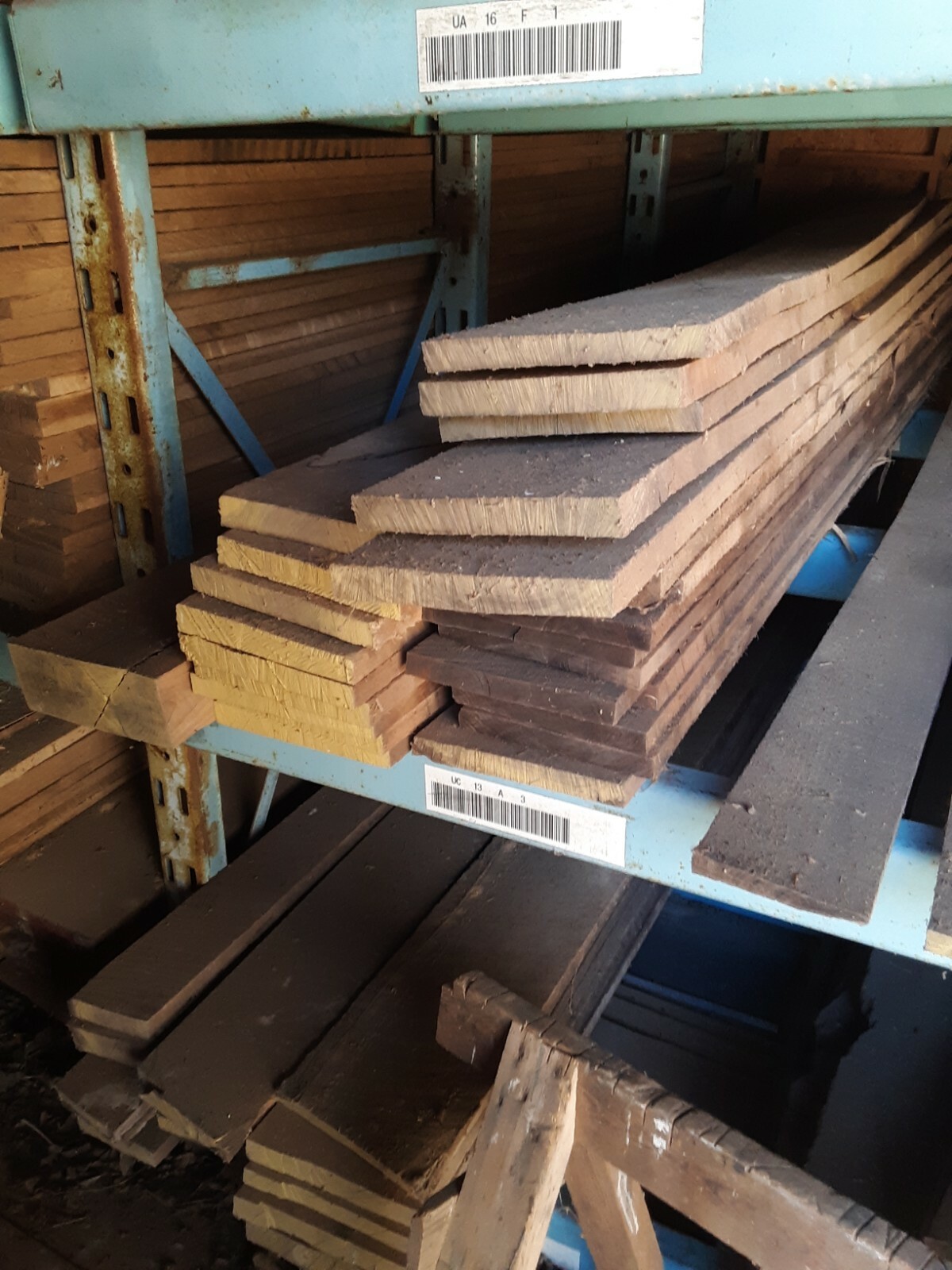 Rough Sawn Black Walnut Lumber 25 to 50 years old! Various sizes! Dry