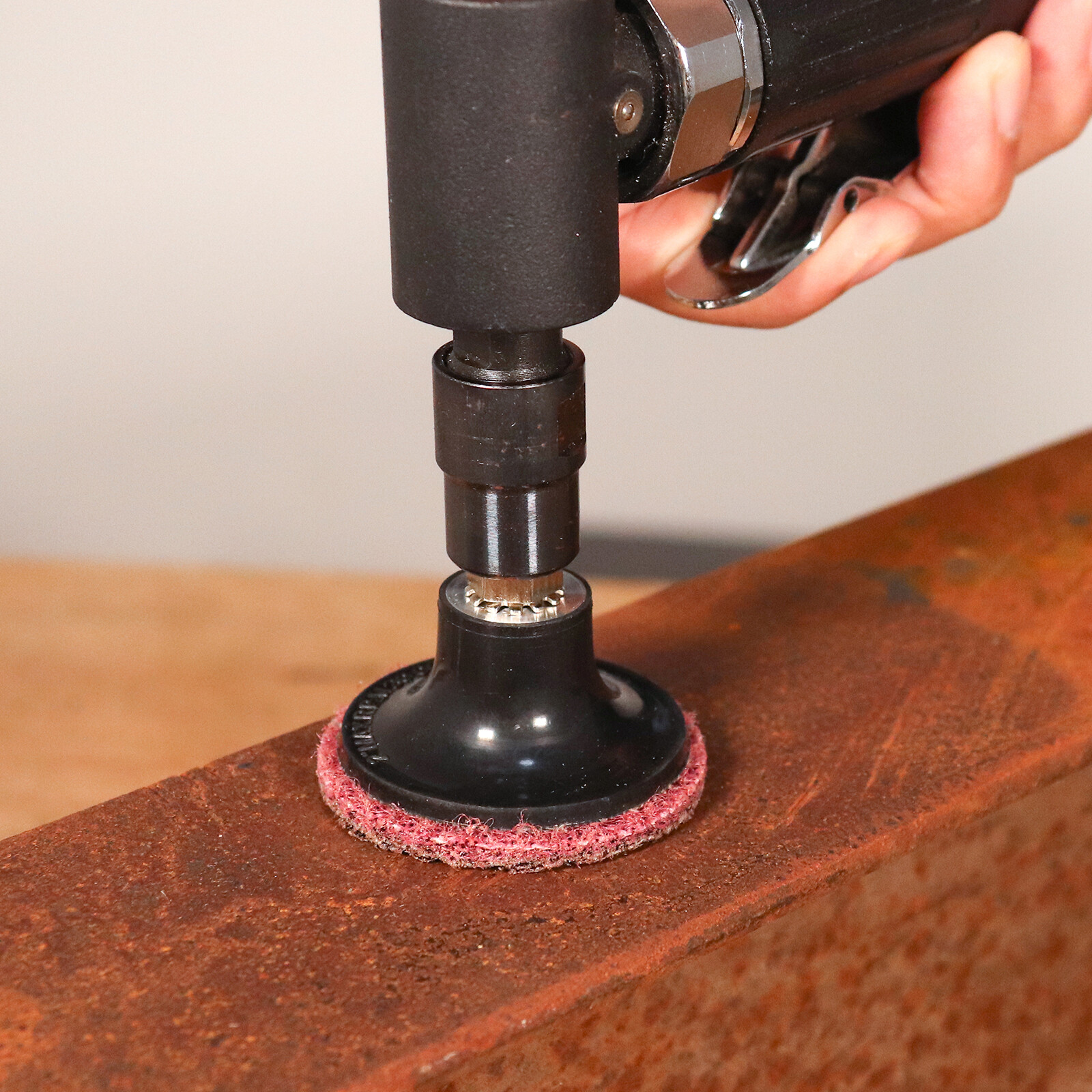 2" Roll Lock Sanding Disc Quick Change Conditioning Surface Cleaning Medium Grit