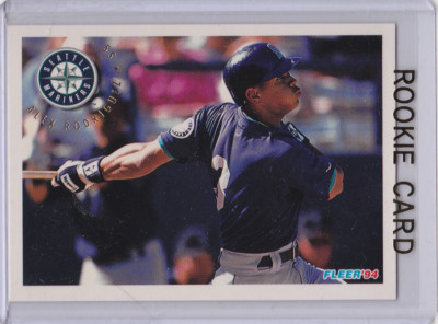 ALEX RODRIGUEZ 1994 Fleer Update AROD ROOKIE CARD $$ Baseball Mariner ...